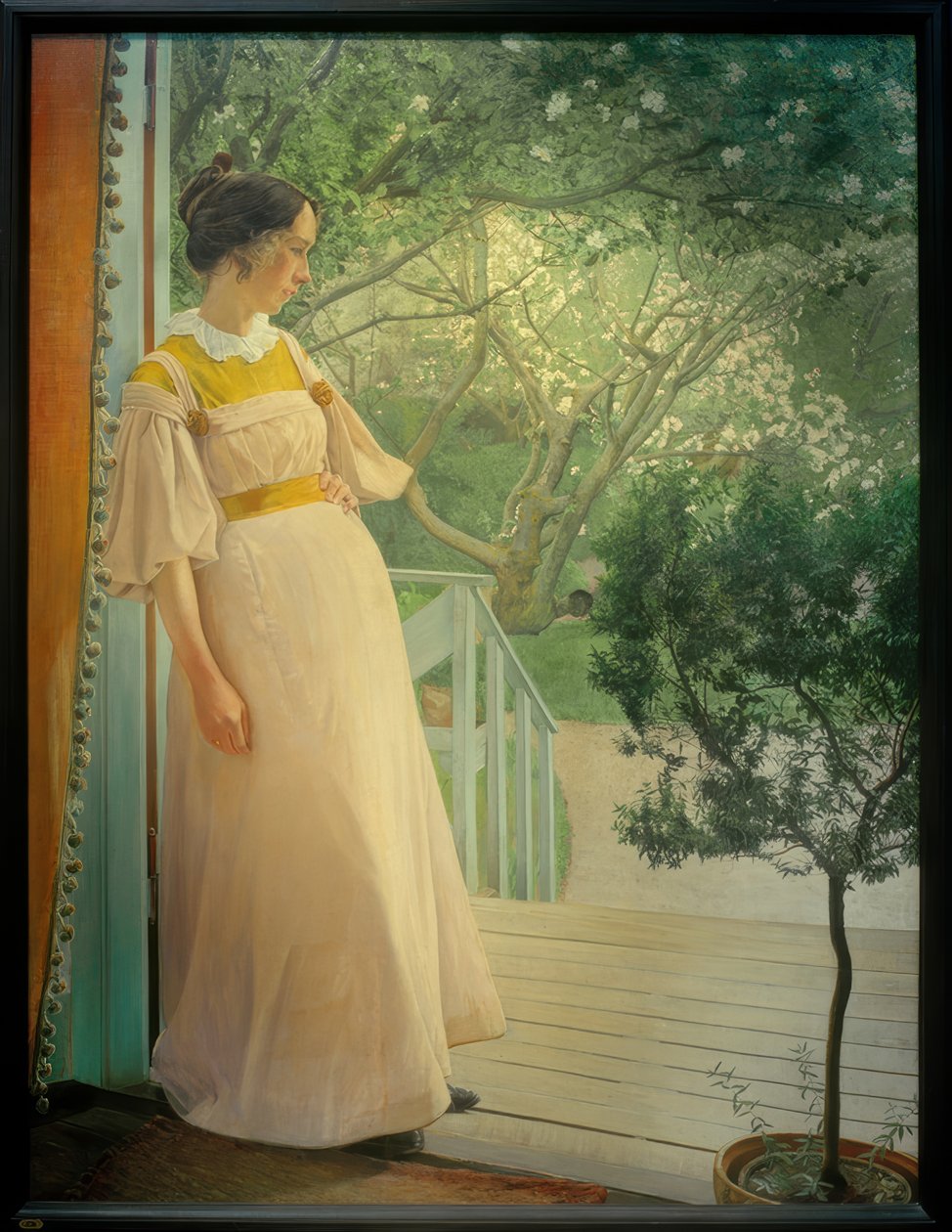 An der Verandatüre tekijältä Laurits Andersen Ring