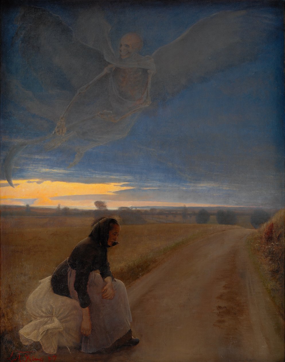 Ilta, 1887. tekijältä Laurits Andersen Ring