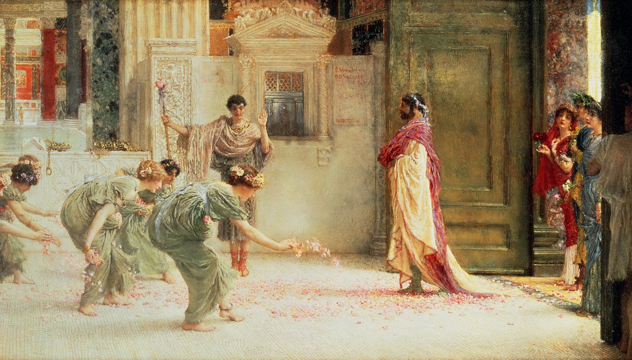 Caracalla: 211 AD, 1902 tekijältä Lawrence Alma Tadema