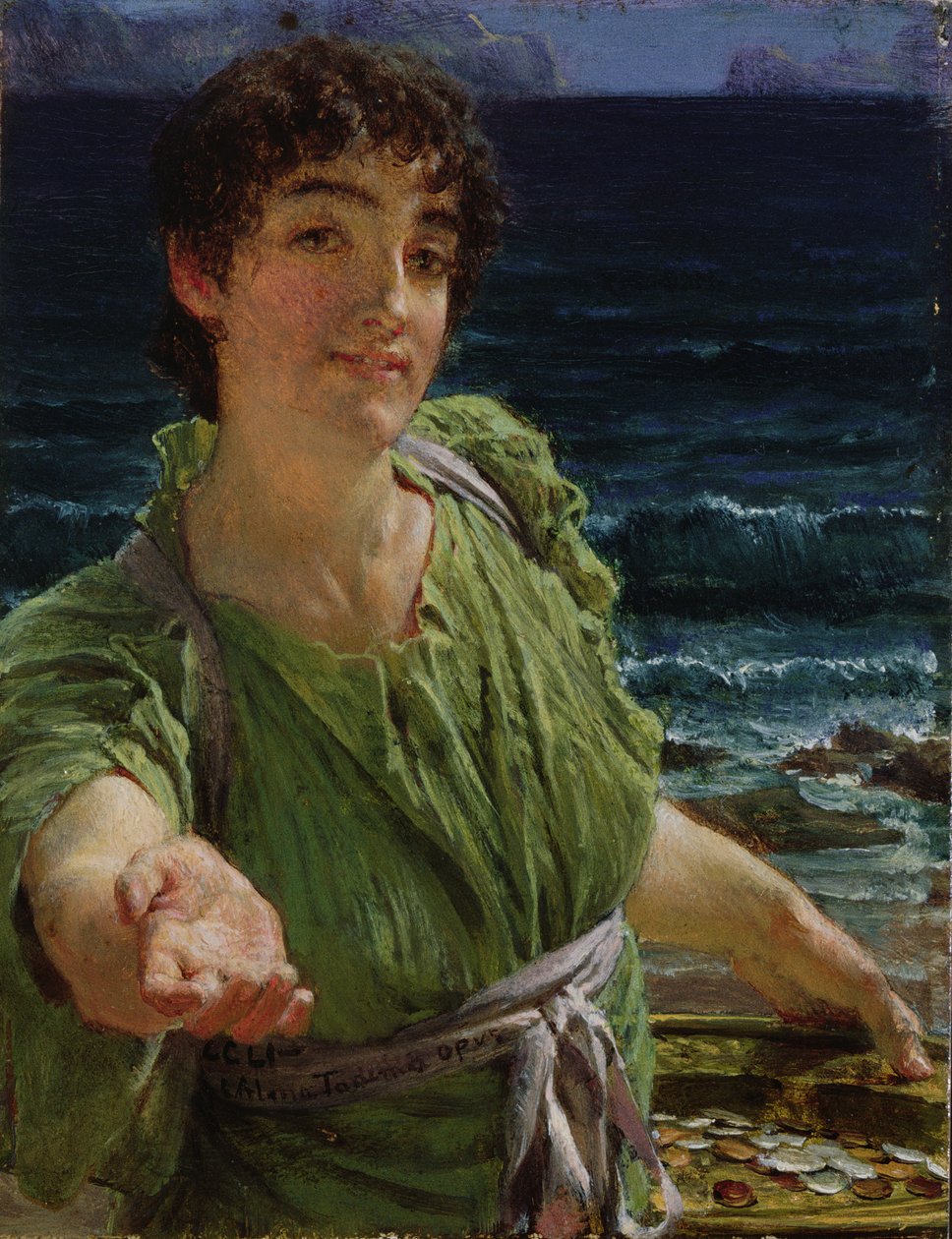 Kasvot, 1883 tekijältä Lawrence Alma Tadema