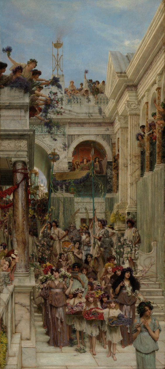 Kevät tekijältä Lawrence Alma Tadema