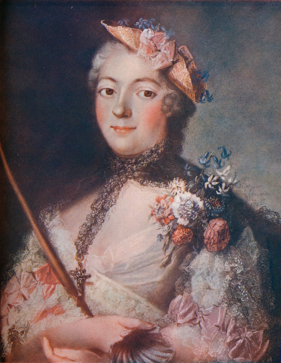 "Naisen muotokuva", 1700-luku tekijältä Le Chevalier