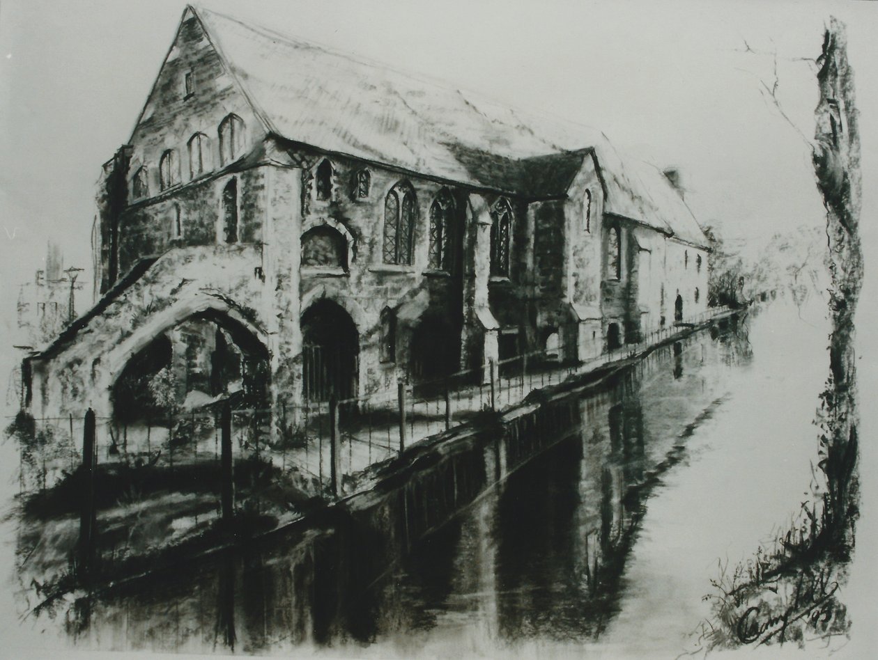 Blackfriars Canterbury, 2000 (hiili paperilla) tekijältä Lee Campbell