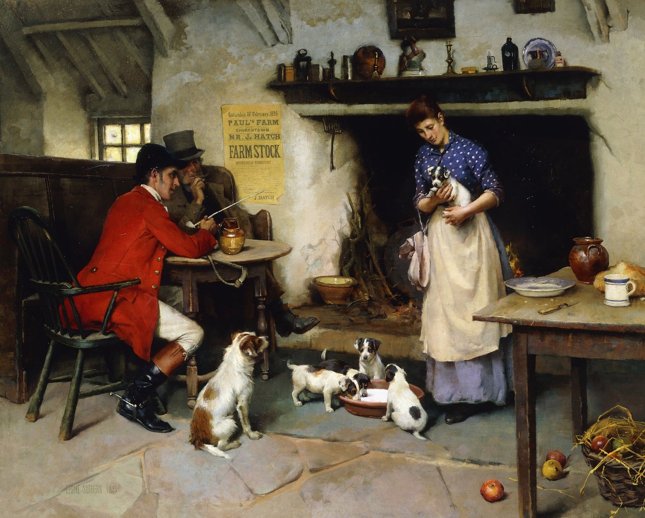 Perheen kauneus, 1895 tekijältä Leghe Suthers