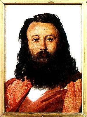 Muotokuva Barthelemy Prosper Enfantinista (1796-1864) tekijältä Léon Cogniet