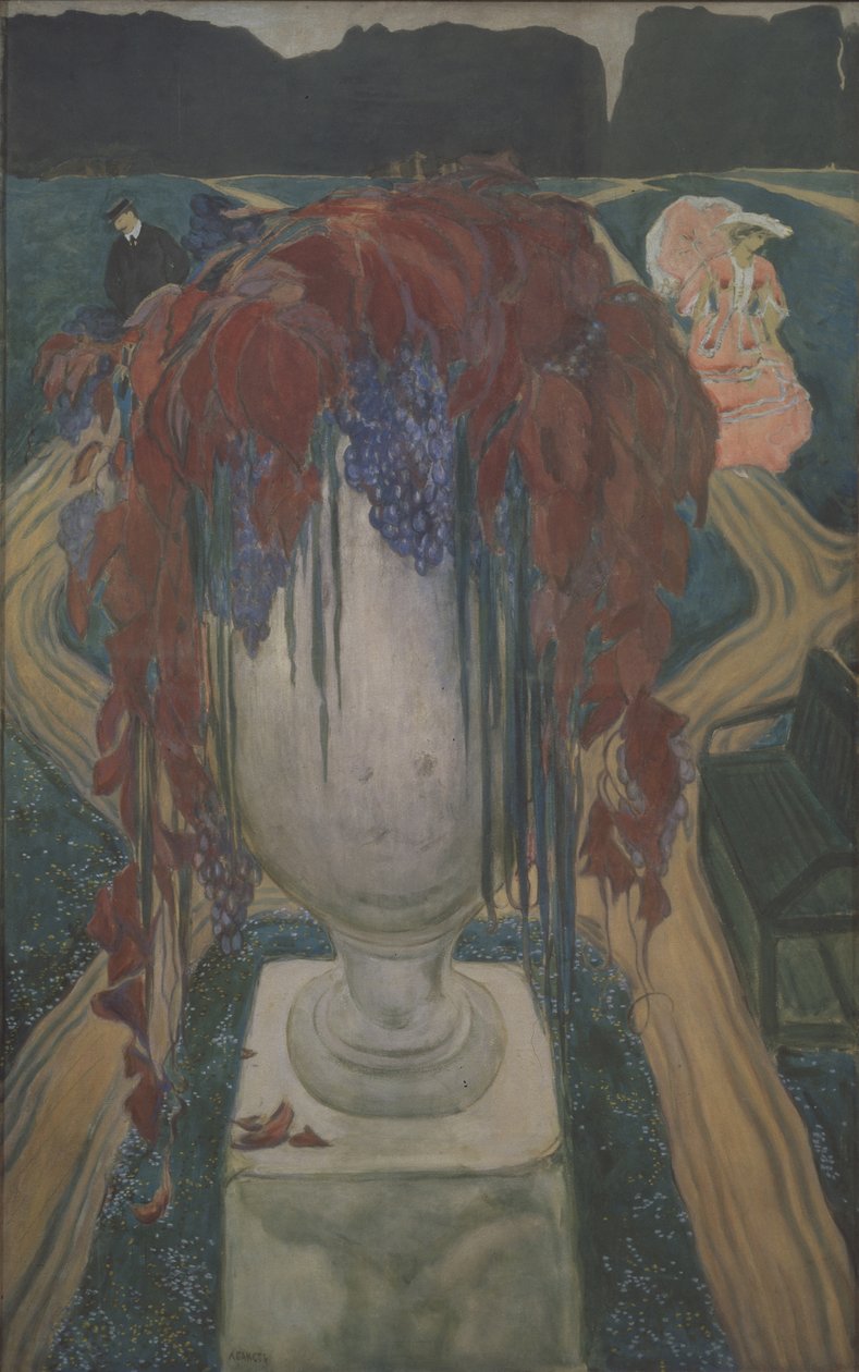 Syksyn maljakko, 1906 tekijältä Leon Bakst