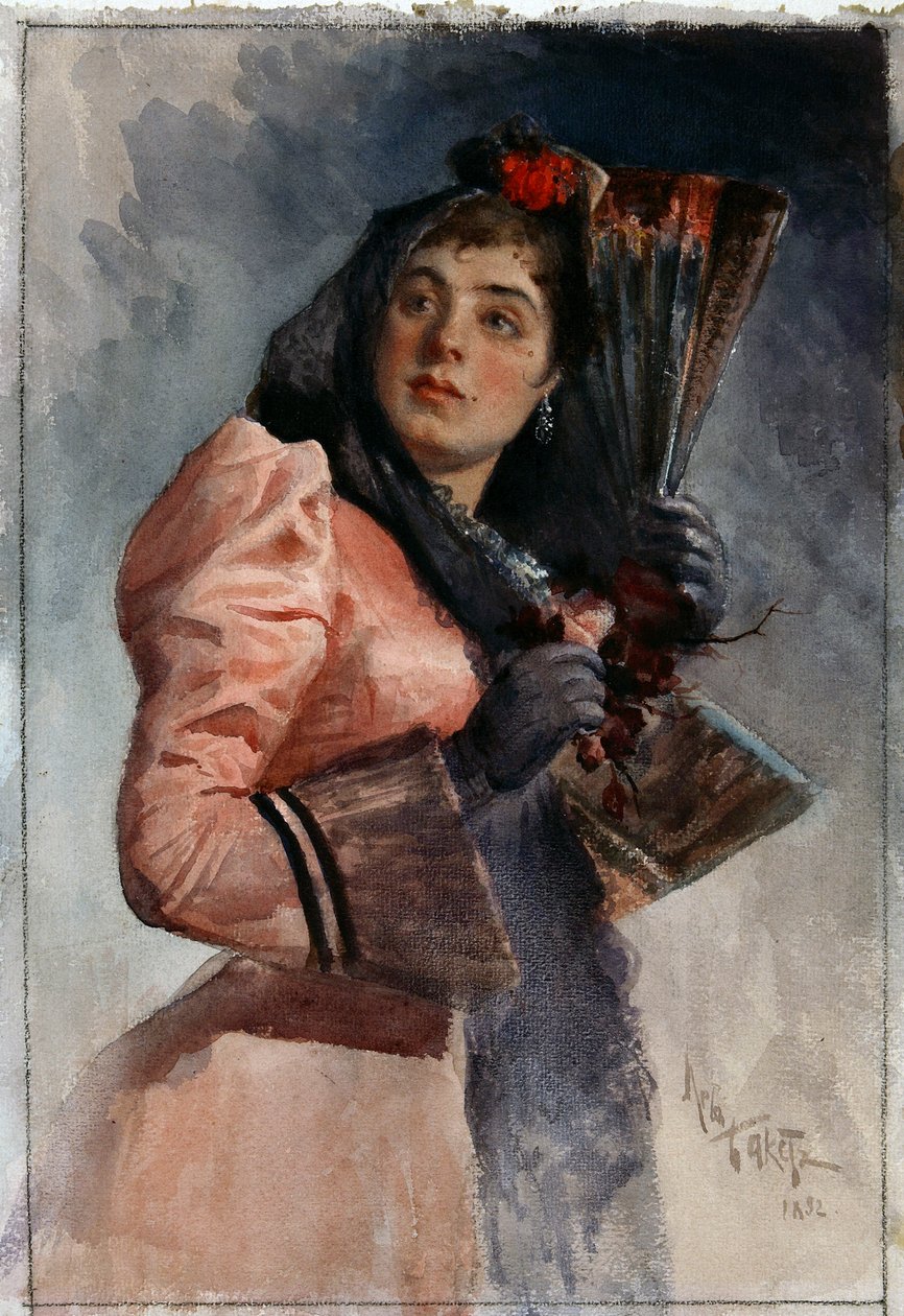 Carmen, 1892 tekijältä Leon Bakst