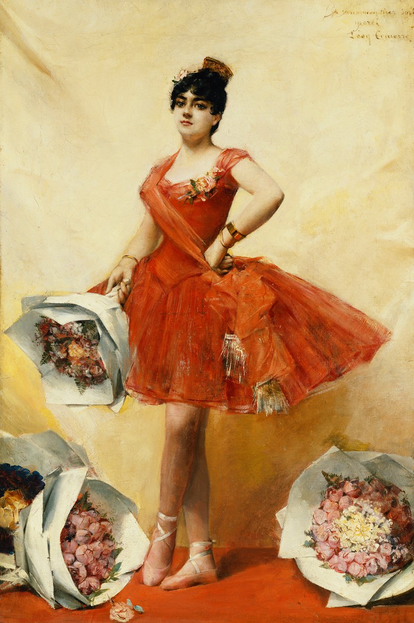 Balettitanssija, tekijältä Leon Francois Comerre