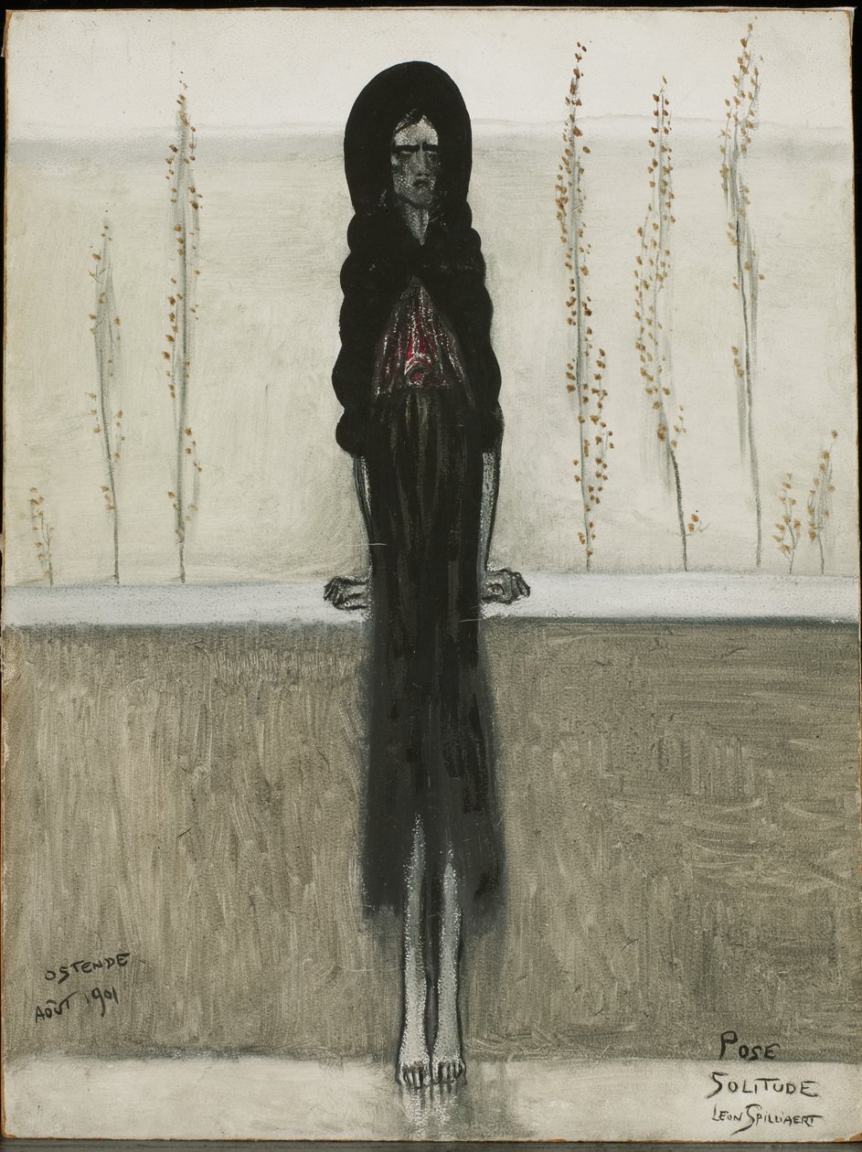 Poseeraus, yksinäisyys tekijältä Leon Spilliaert