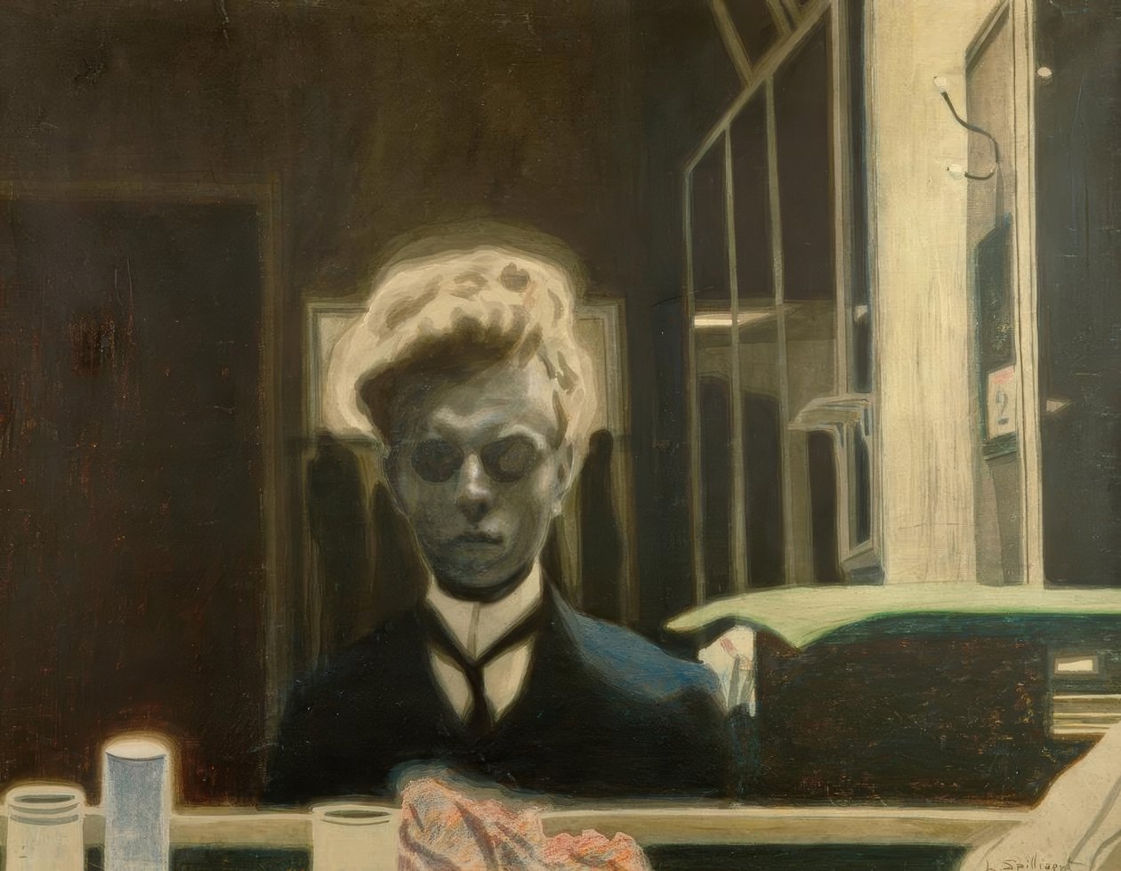 Selbstbildnis tekijältä Leon Spilliaert