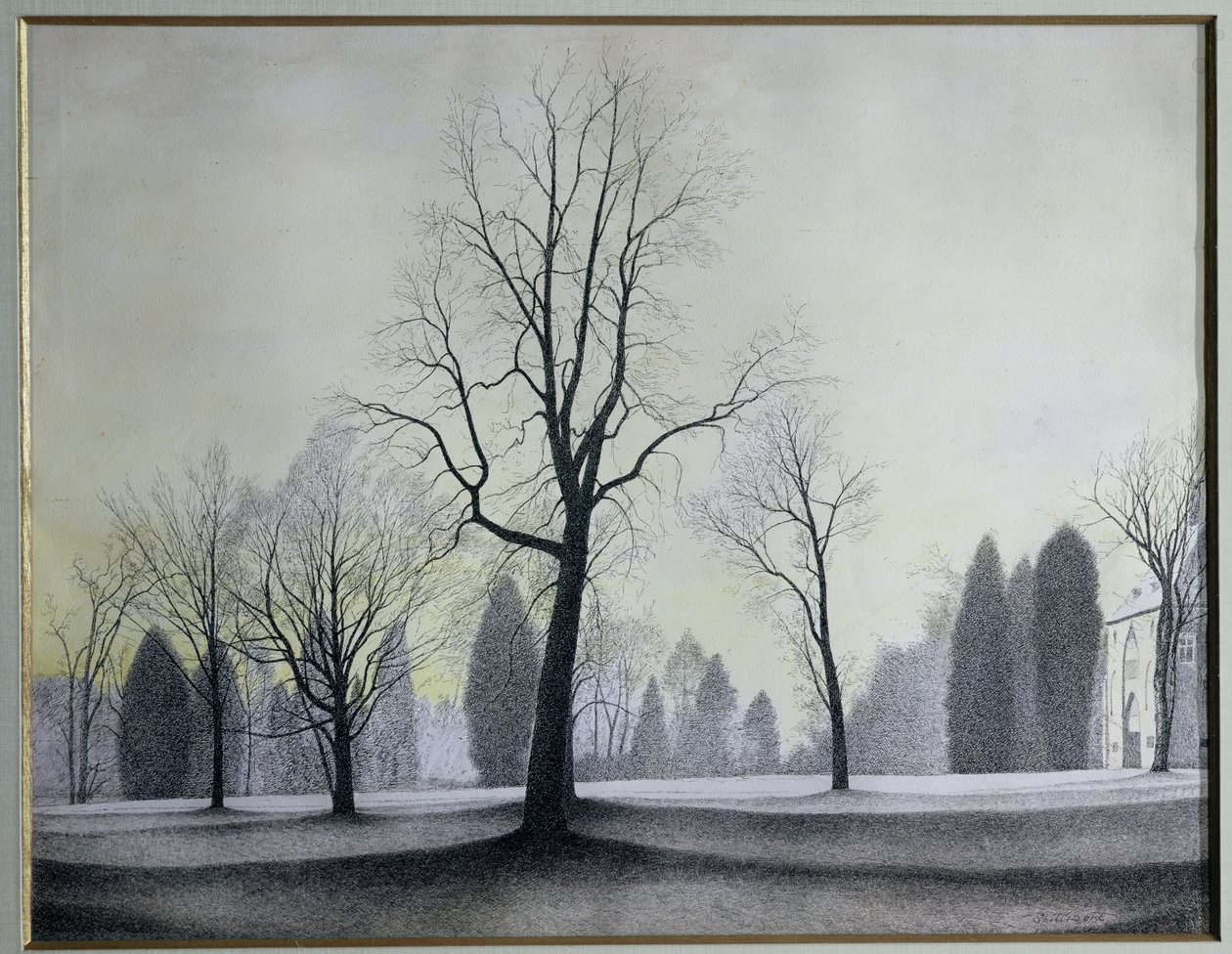Puisto, puut tekijältä Leon Spilliaert