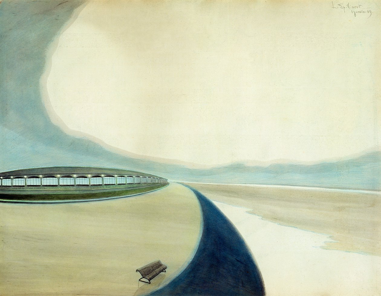 Meren muuri tekijältä Leon Spilliaert