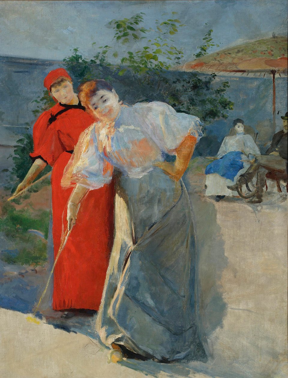 Krokettipeli, 1892-1895. tekijältä Leon Wyczolkowski