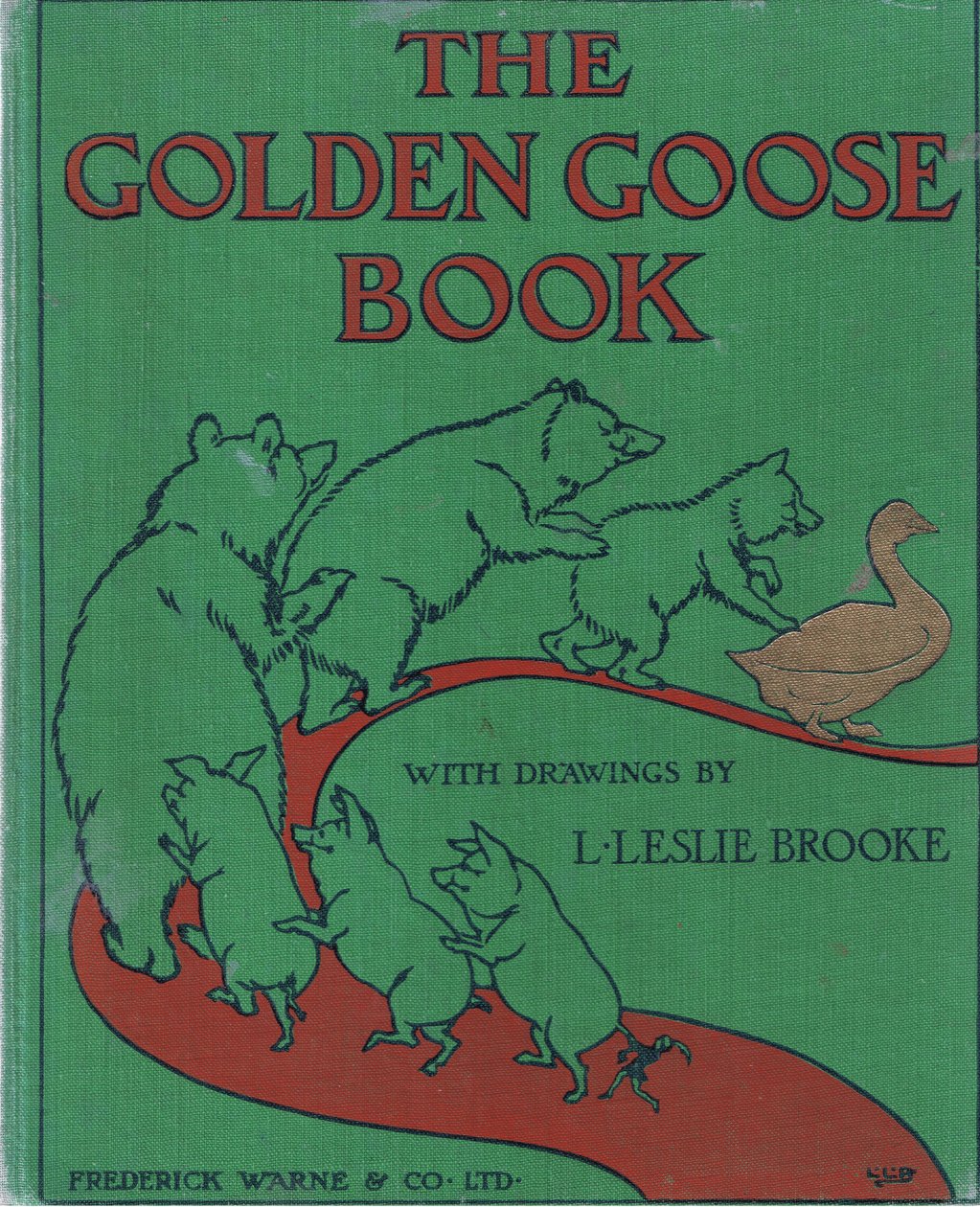 Etukansi: Golden Goose Book tekijältä Leonard Leslie Brooke