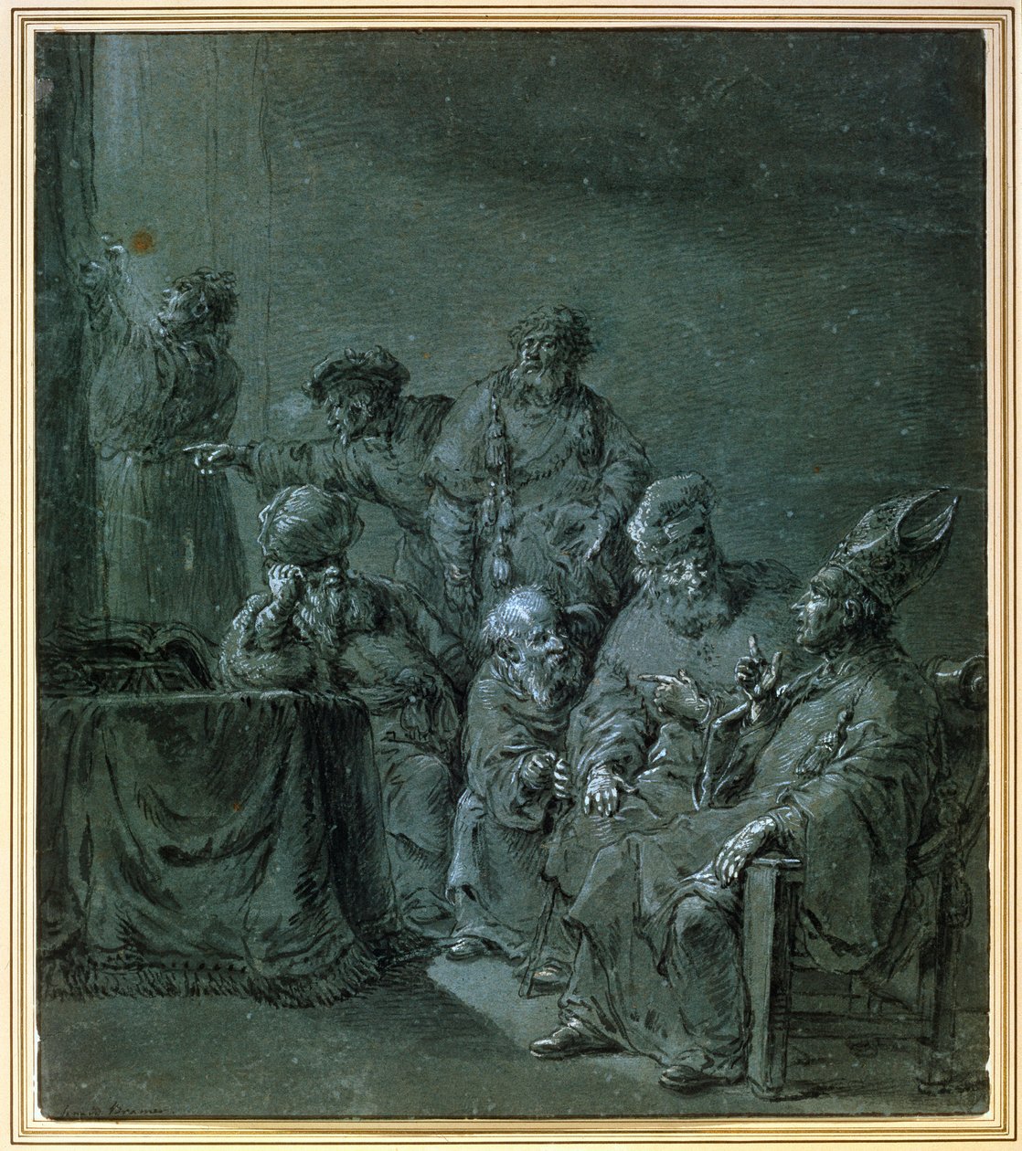Raamatun aihe, 1600-luku. tekijältä Leonard Bramer