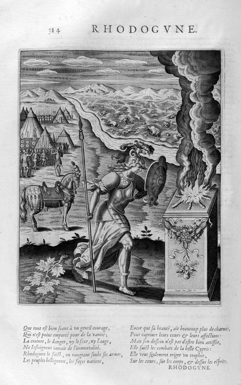 Rhodogene, 1615 tekijältä Leonard Gaultier