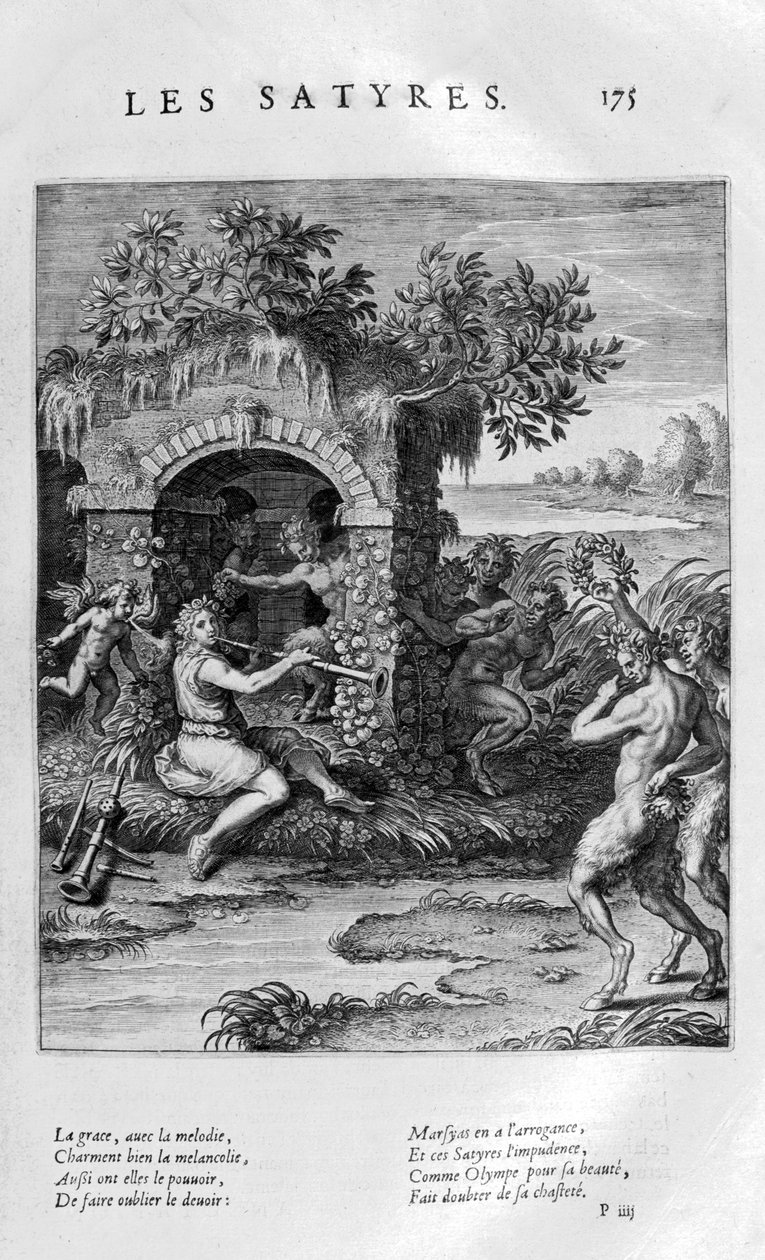 Satyrs, 1615 tekijältä Leonard Gaultier