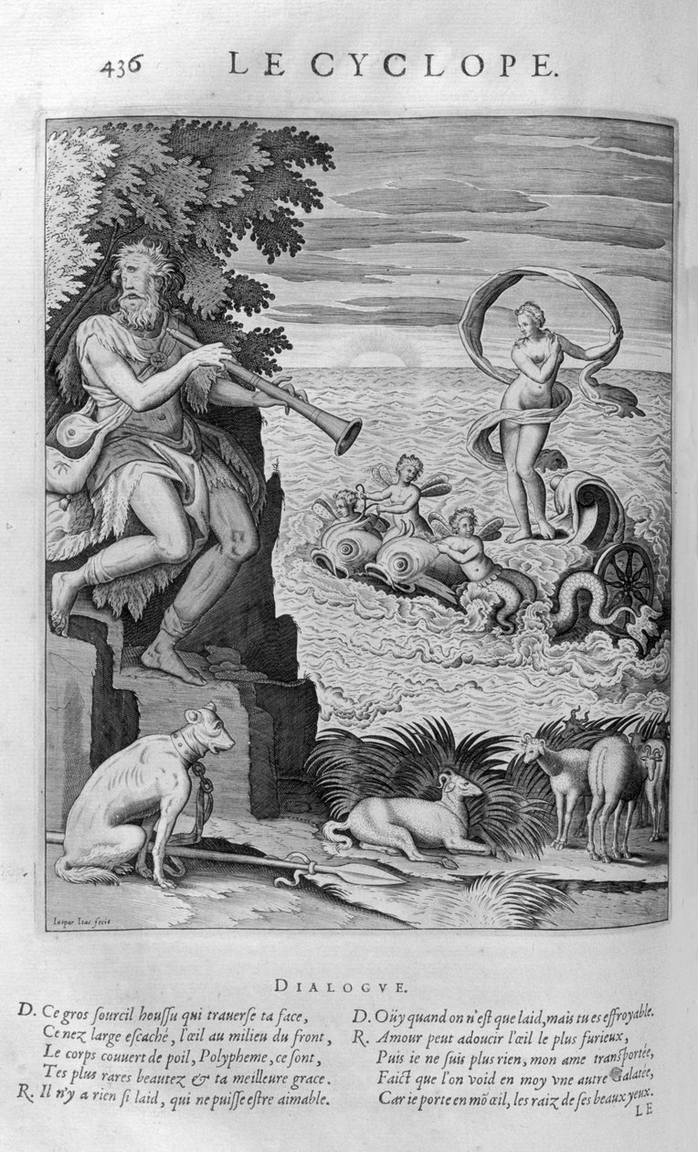 Kykloopit, 1615 tekijältä Leonard Gaultier