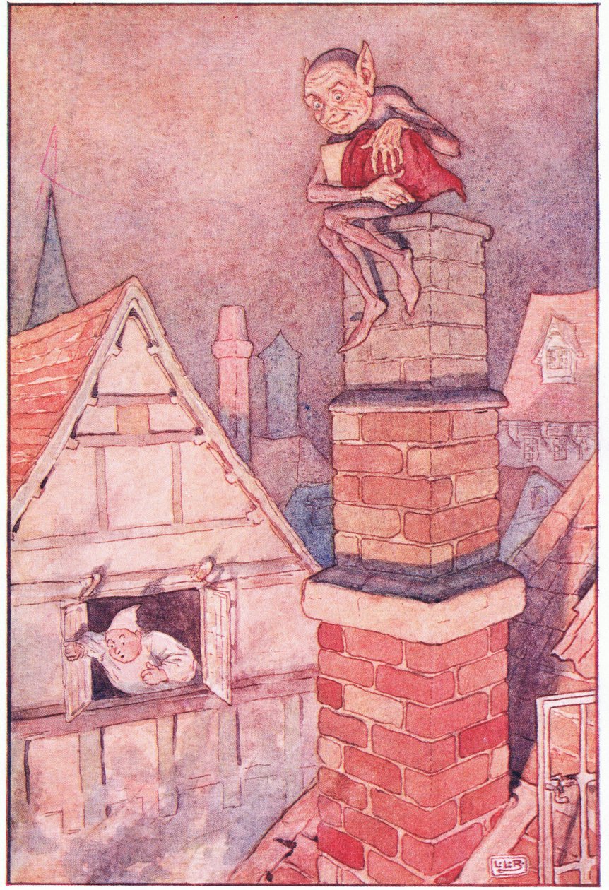 Peikko ja kauppias, 1920-luku tekijältä Leonard Leslie Brooke