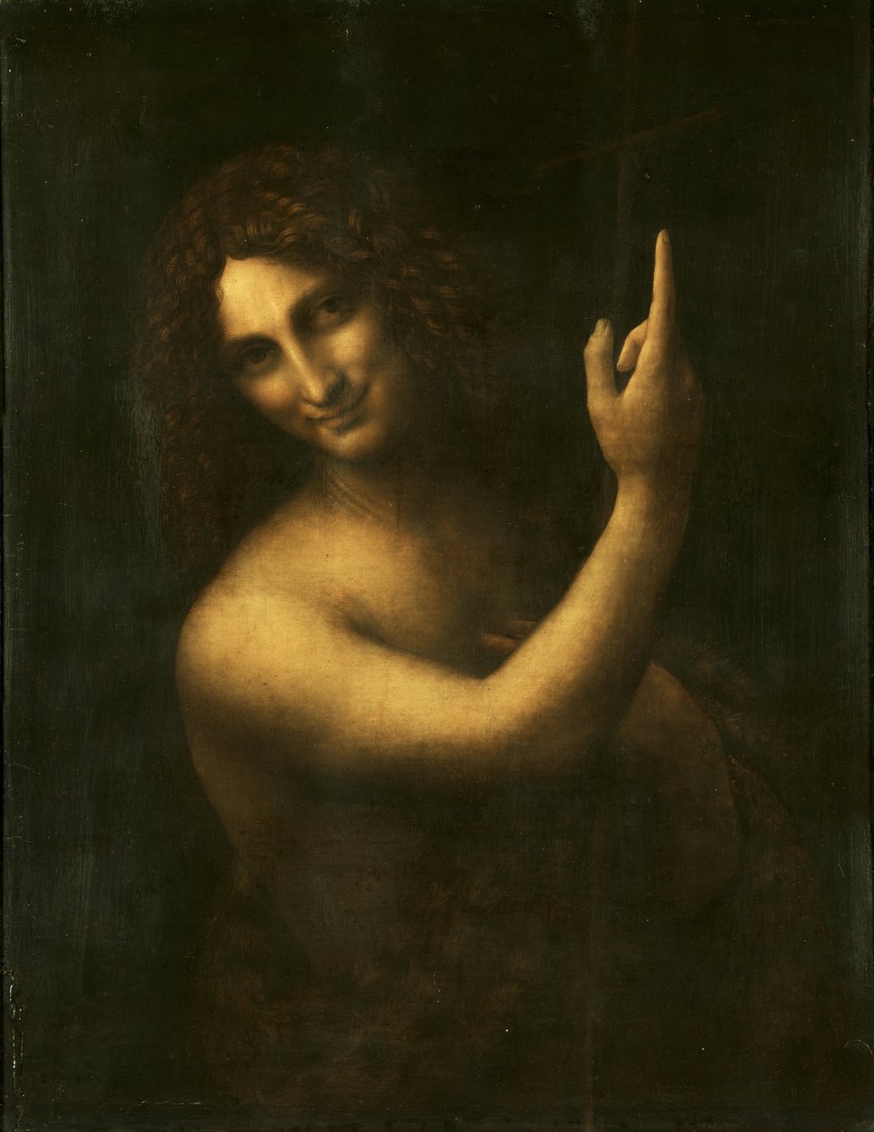 Pyhä Johannes Kastaja tekijältä Leonardo da Vinci