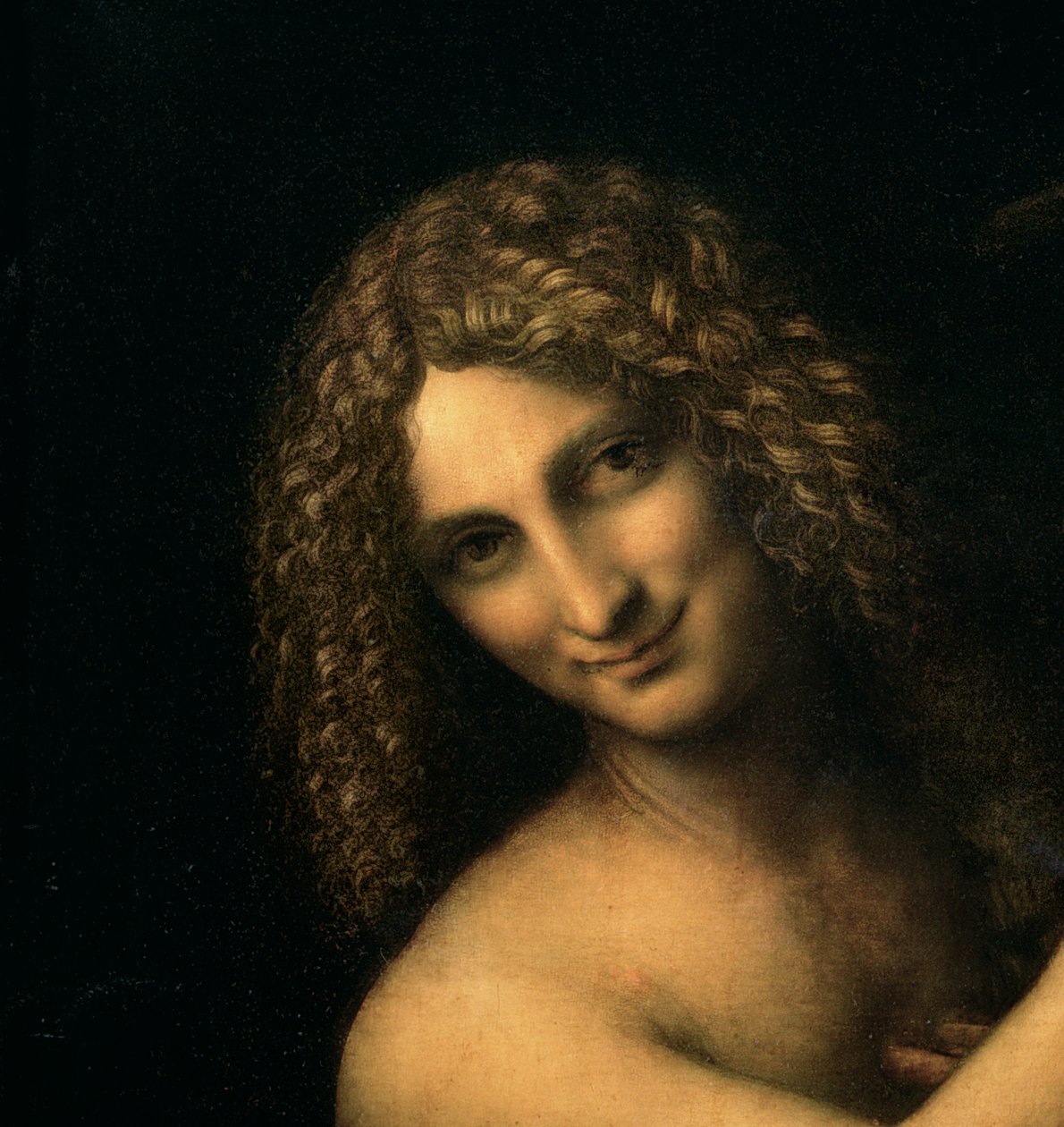 Pyhä Johannes Kastaja, 1513–1516 tekijältä Leonardo da Vinci
