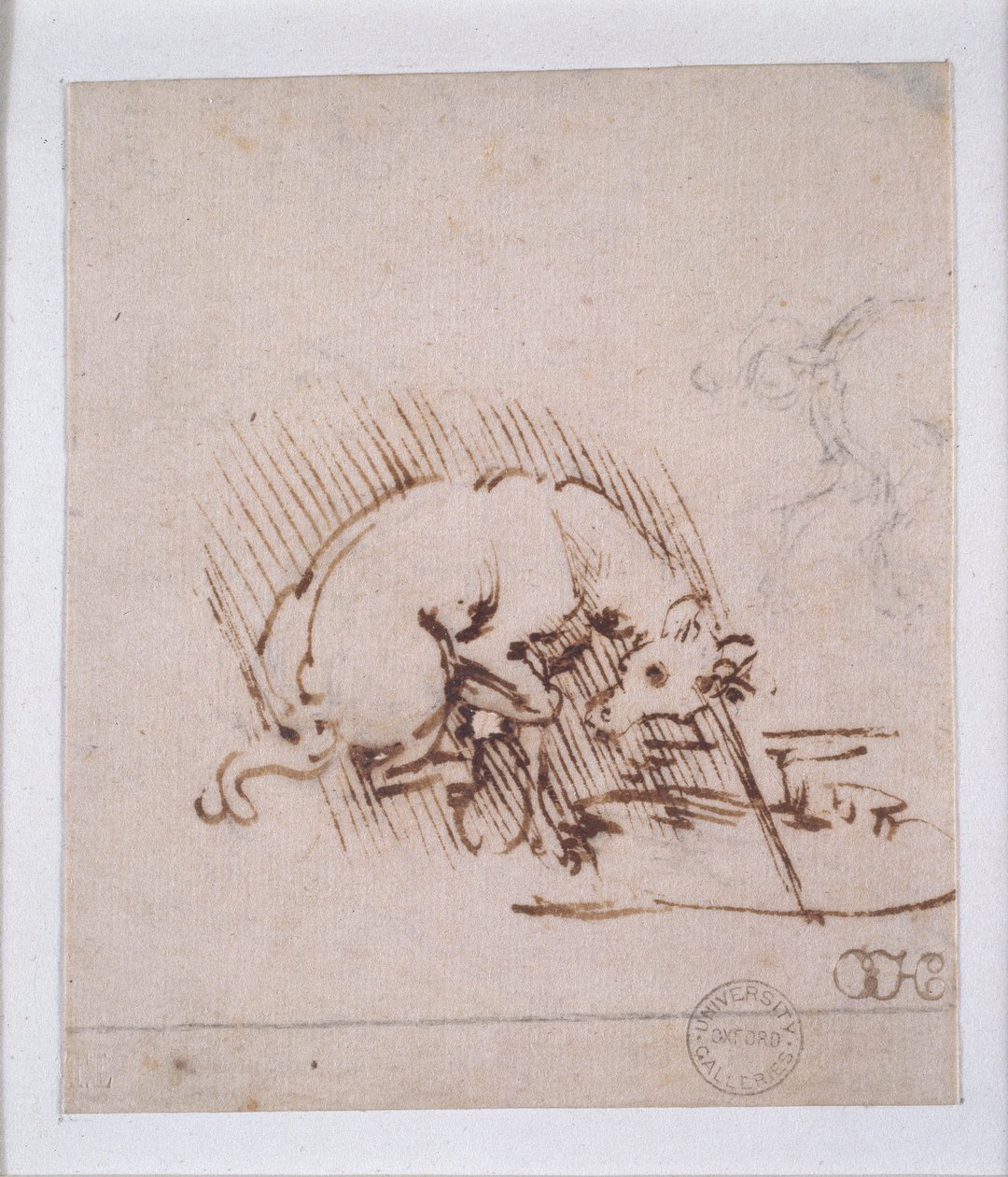Yksisarvinen, c1472-1519 tekijältä Leonardo da Vinci