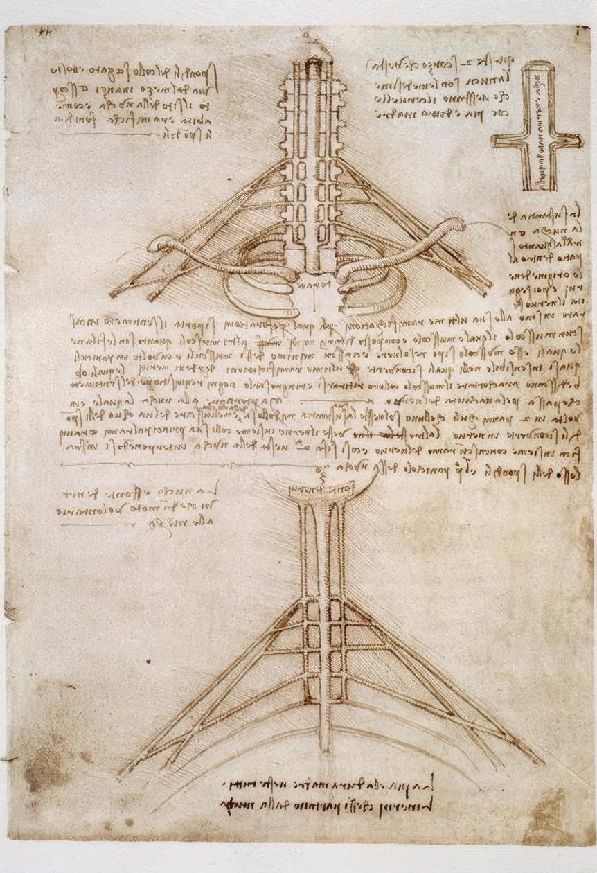 Anatomiestudien tekijältä Leonardo da Vinci