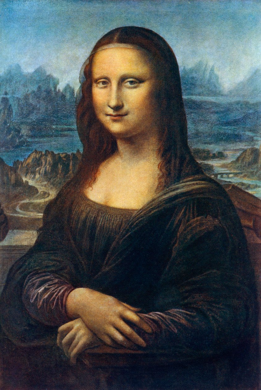 Mona Lisa, c1505, 1912. tekijältä Leonardo da Vinci
