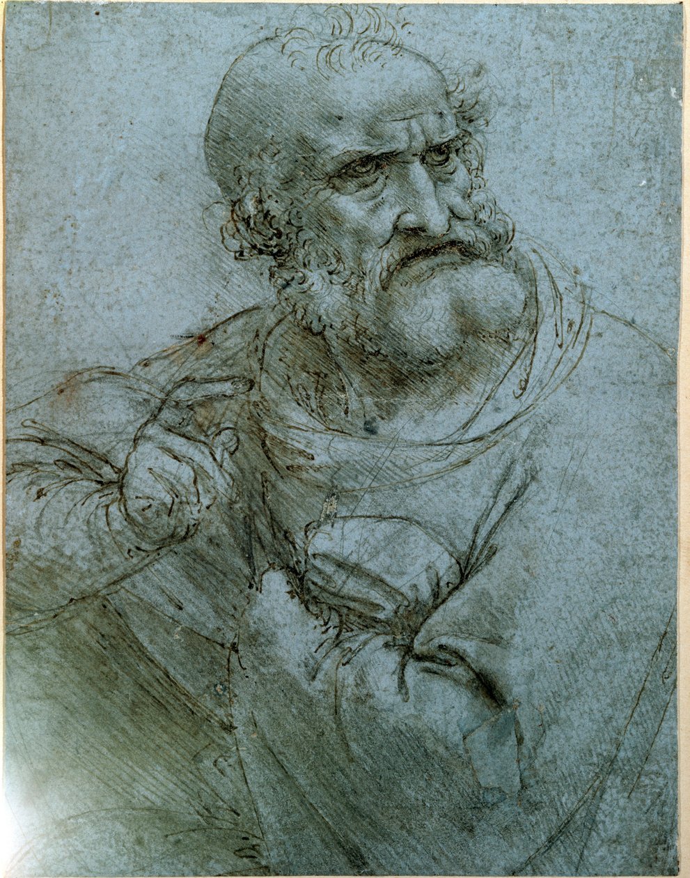 Pyhä Pietari (piirustus tekijältä Leonardo da Vinci
