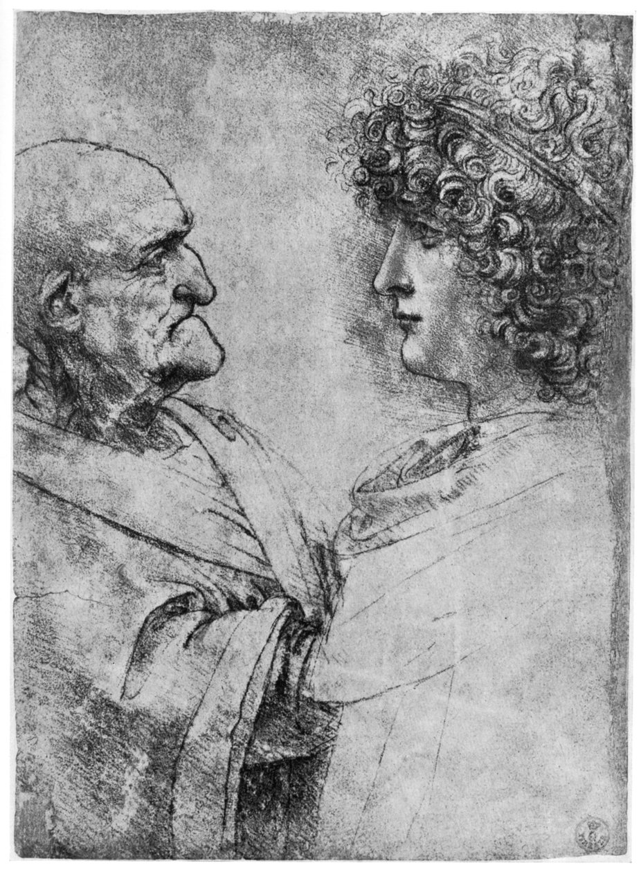 Päätutkimukset, c1500 1954 tekijältä Leonardo da Vinci