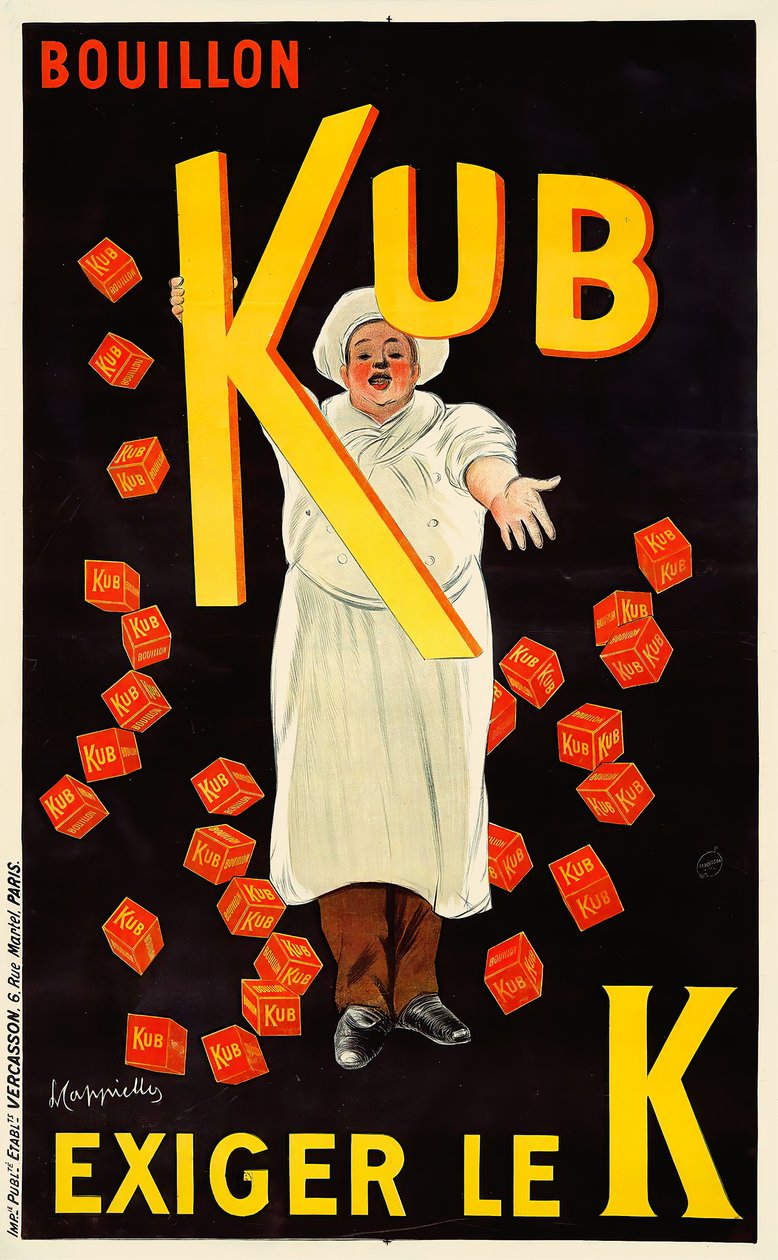 Kuuma Bouillon, c. 1911. tekijältä Leonetto Cappiello