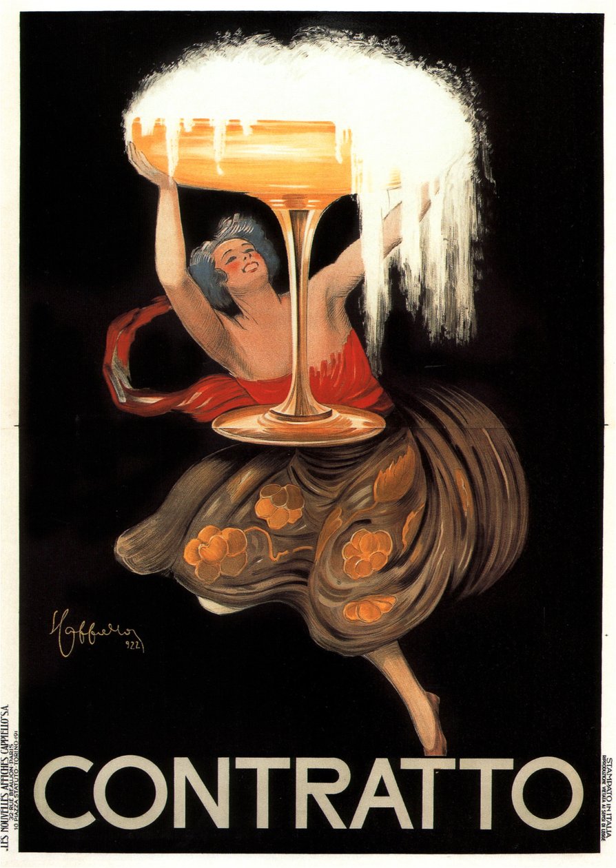 Sopimus (juliste) tekijältä Leonetto Cappiello