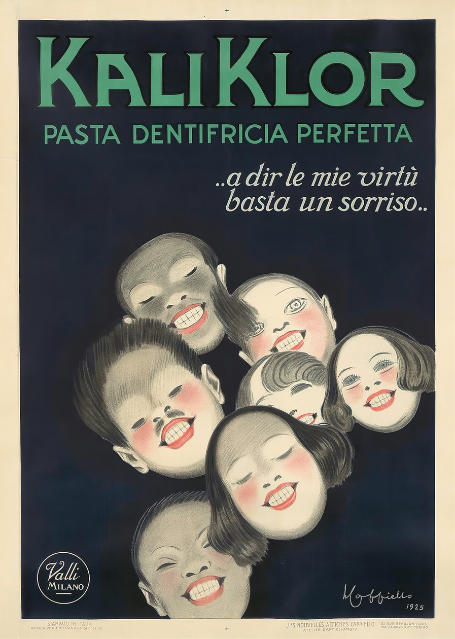 Kali Chlorine, 1925. tekijältä Leonetto Cappiello