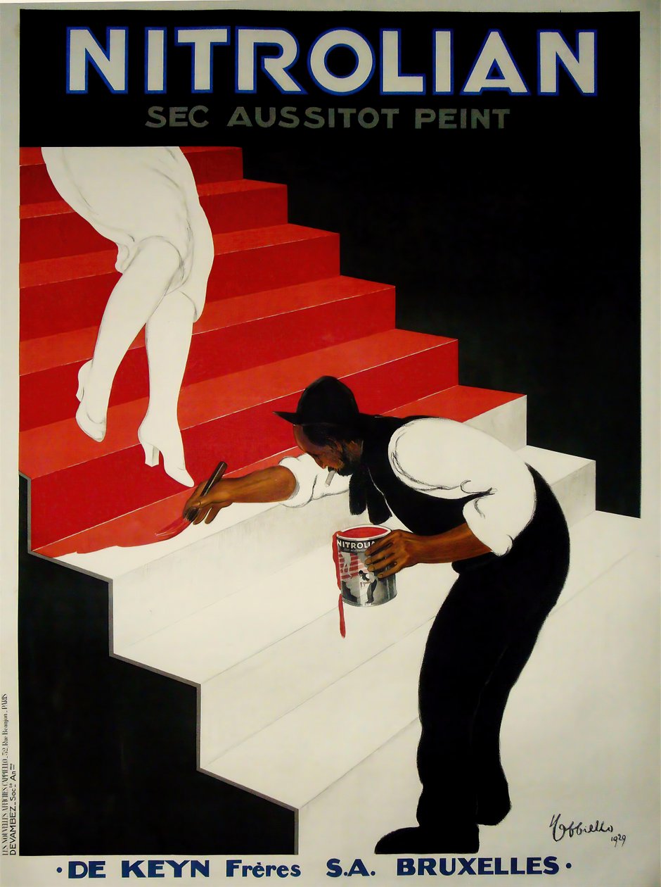 Nitrolian, 1929. tekijältä Leonetto Cappiello