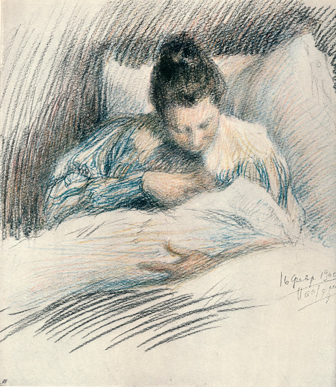 Äiti ja lapsi, 1900, 1906 tekijältä Leonid Osipovic Pasternak