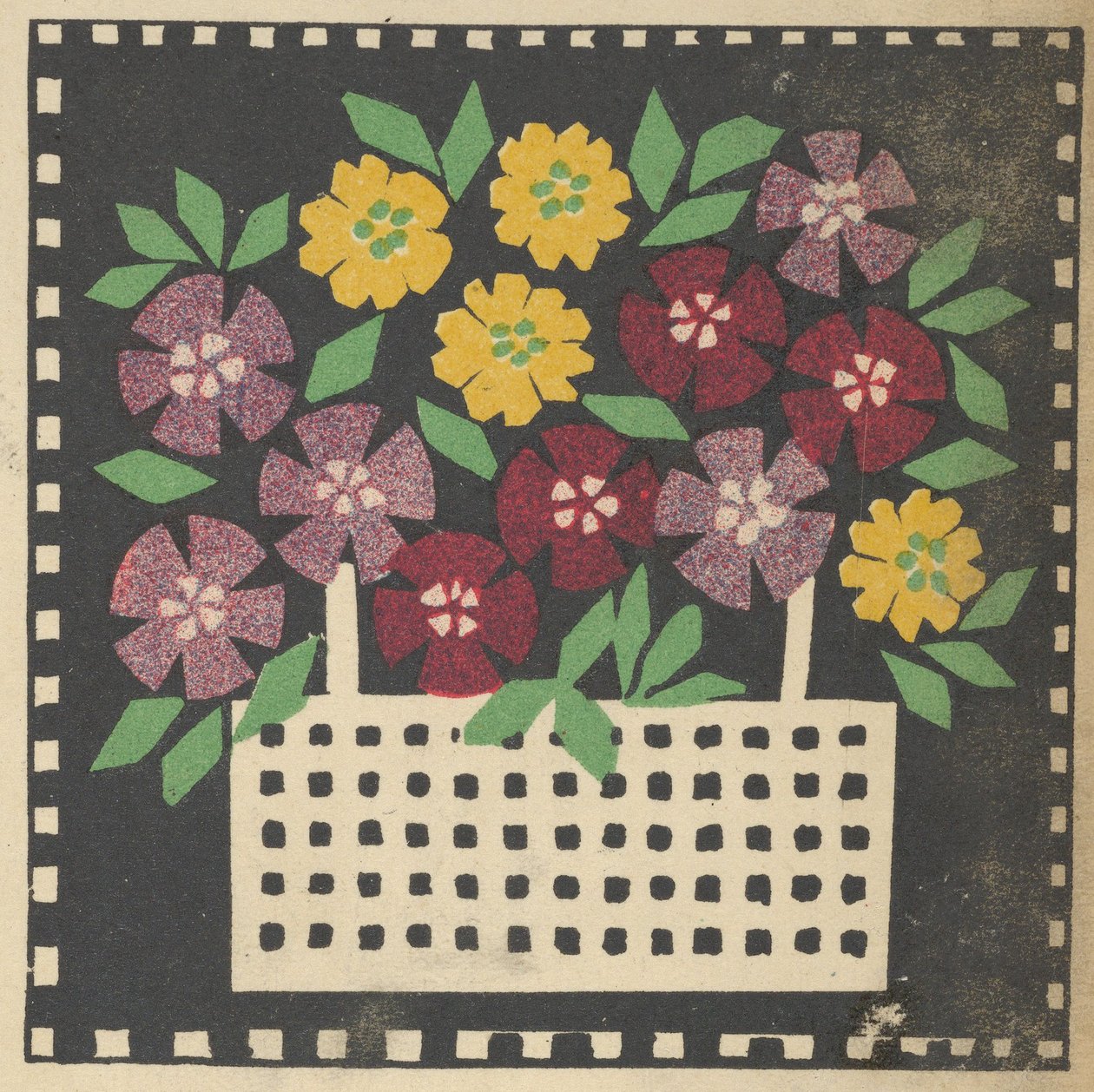 Kukkakori, 1907. tekijältä Leopoldine Kolbe
