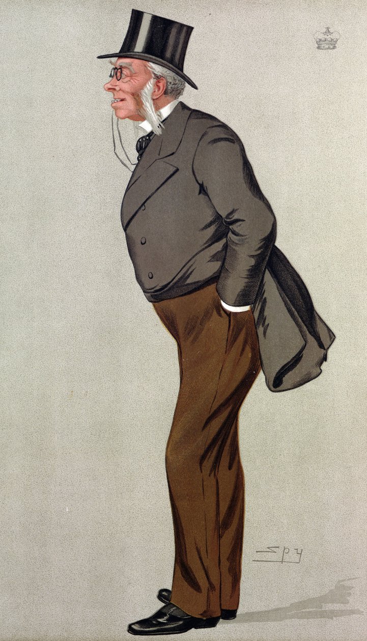 Irlantilainen lakimies, "Vanity Fair", 14. syyskuuta 1890 tekijältä Leslie Matthew Ward