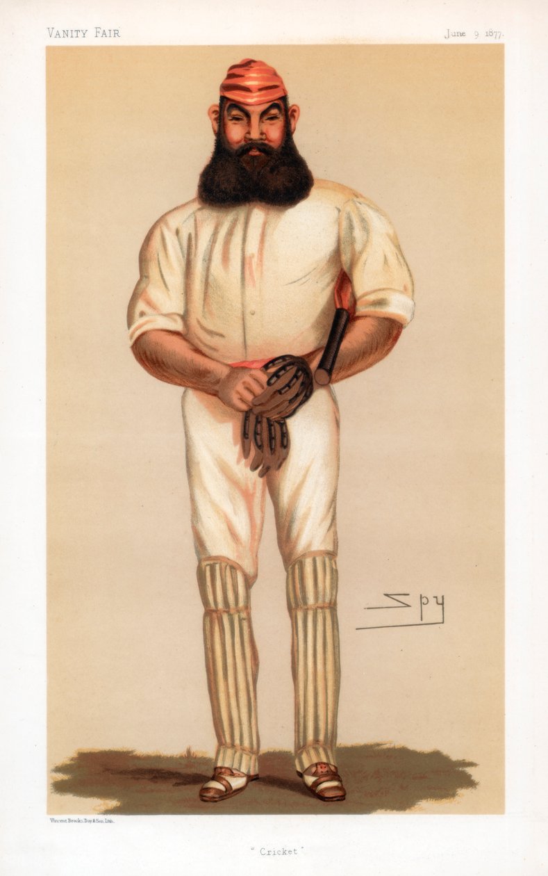Kriketti, 1877. tekijältä Leslie Matthew Ward