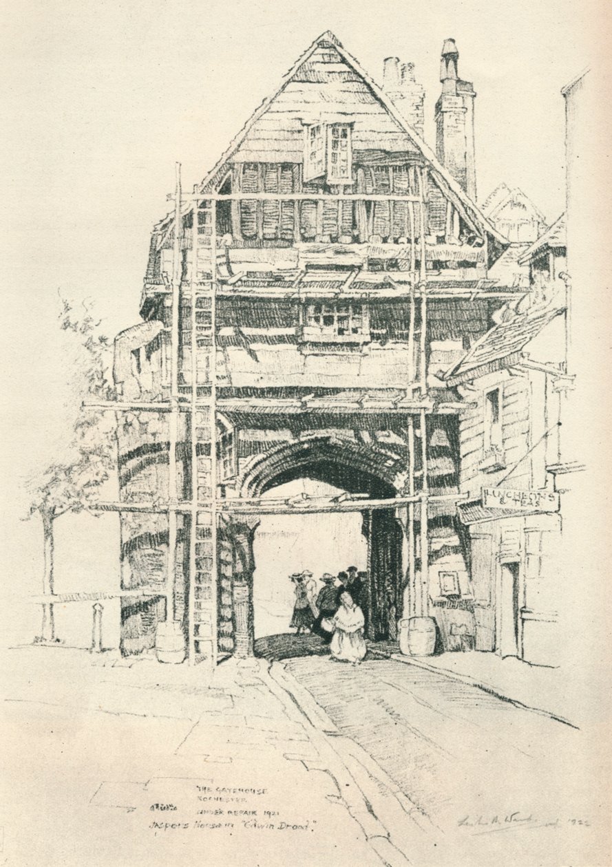 The Gatehouse Rochester, 1925 tekijältä Leslie Matthew Ward