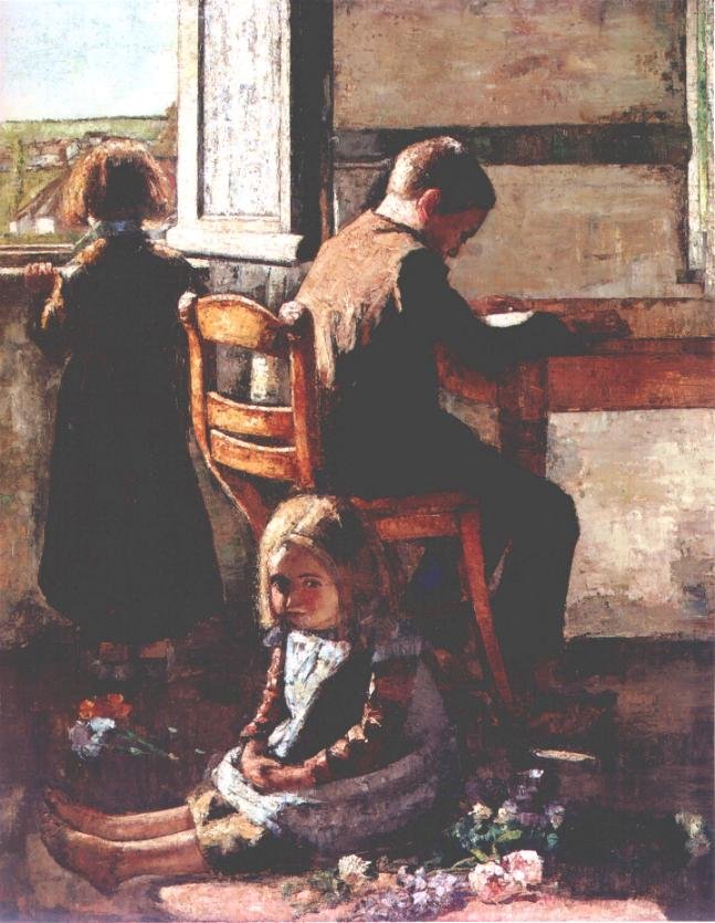 Die Geschwister tekijältä Lesser Ury