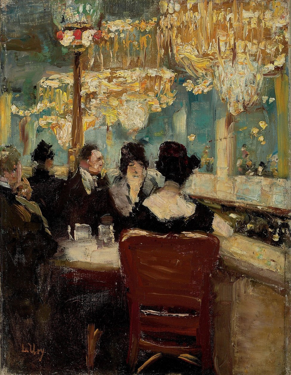 Galerie im Cafe Vaterland am Potsdamer Platz, Berliini tekijältä Lesser Ury