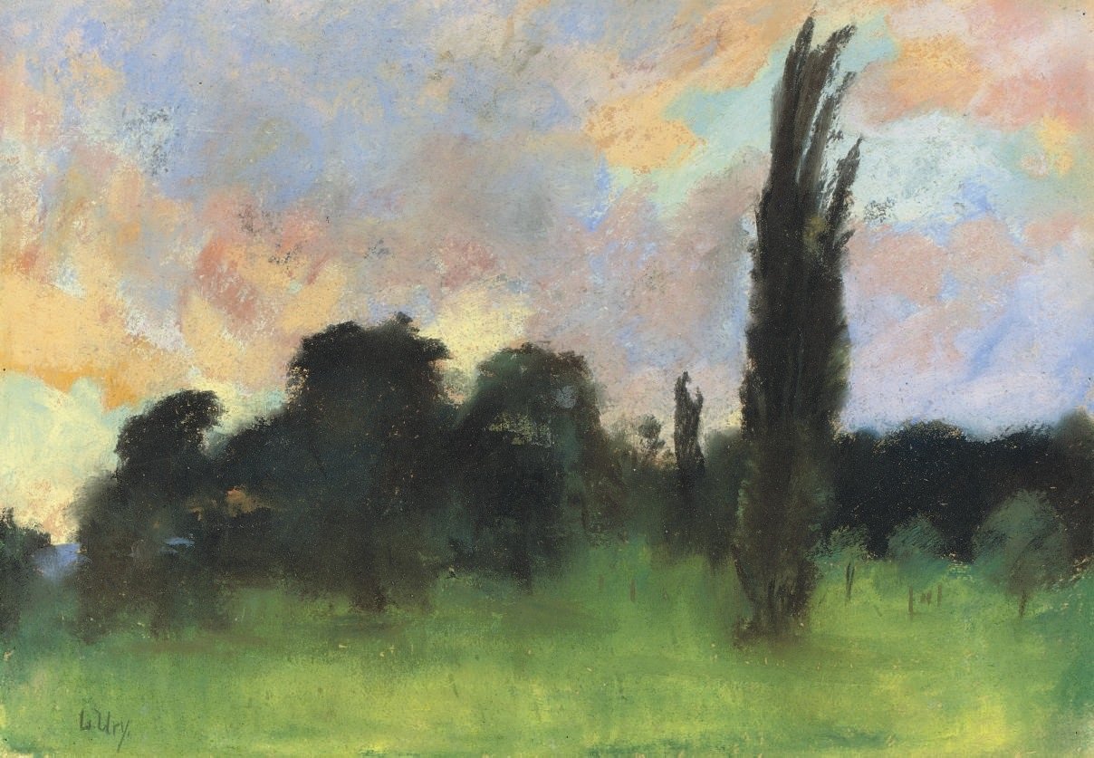 Wolkenstudie tekijältä Lesser Ury