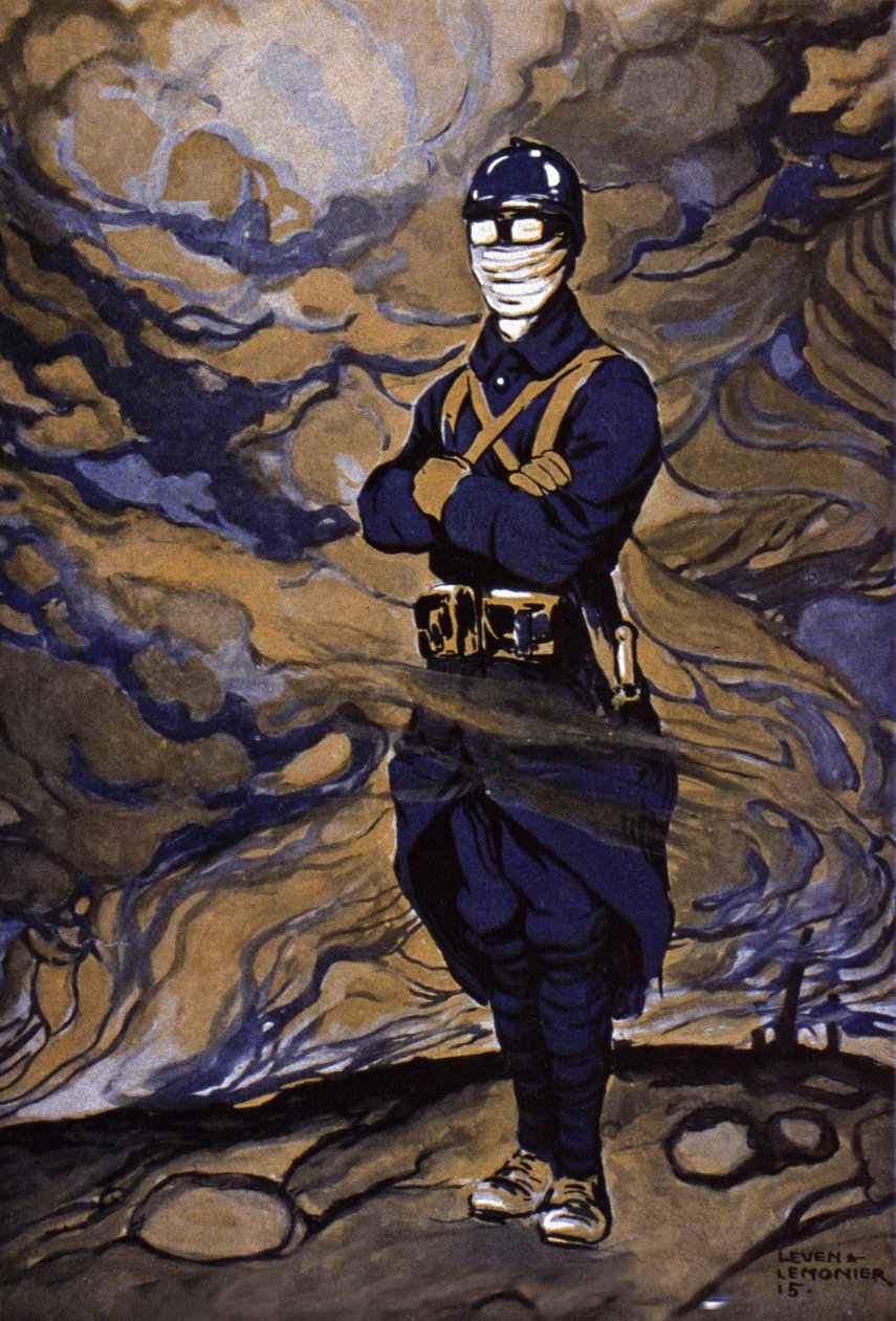 WW1: Myrkkykaasu (sinappikaasu) tekijältä Leven & Lemonier
