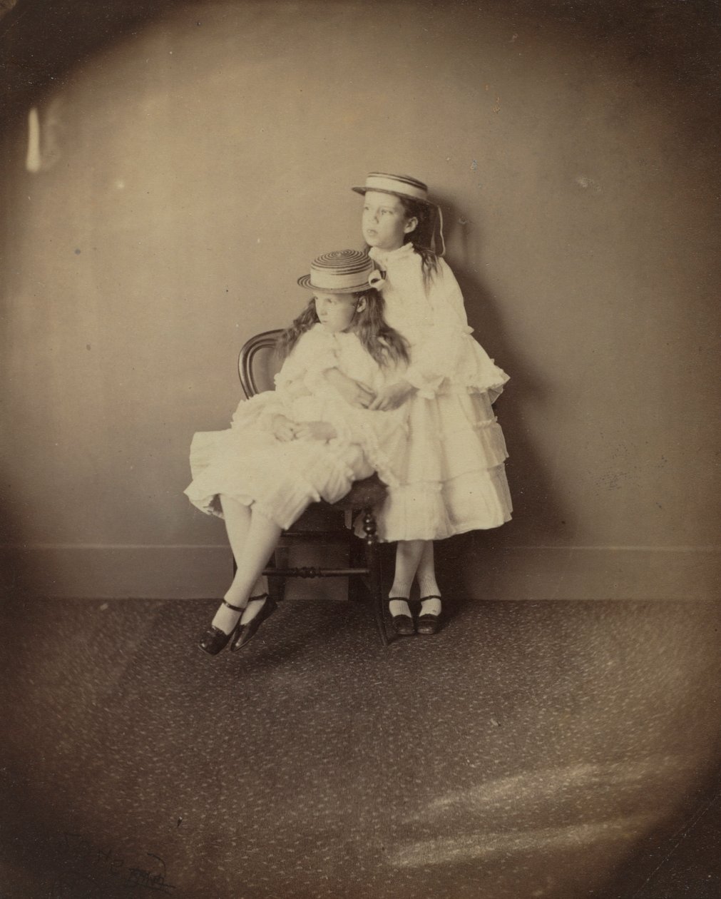 Julia ja Ethel Arnold, 1872. tekijältä Lewis Carroll