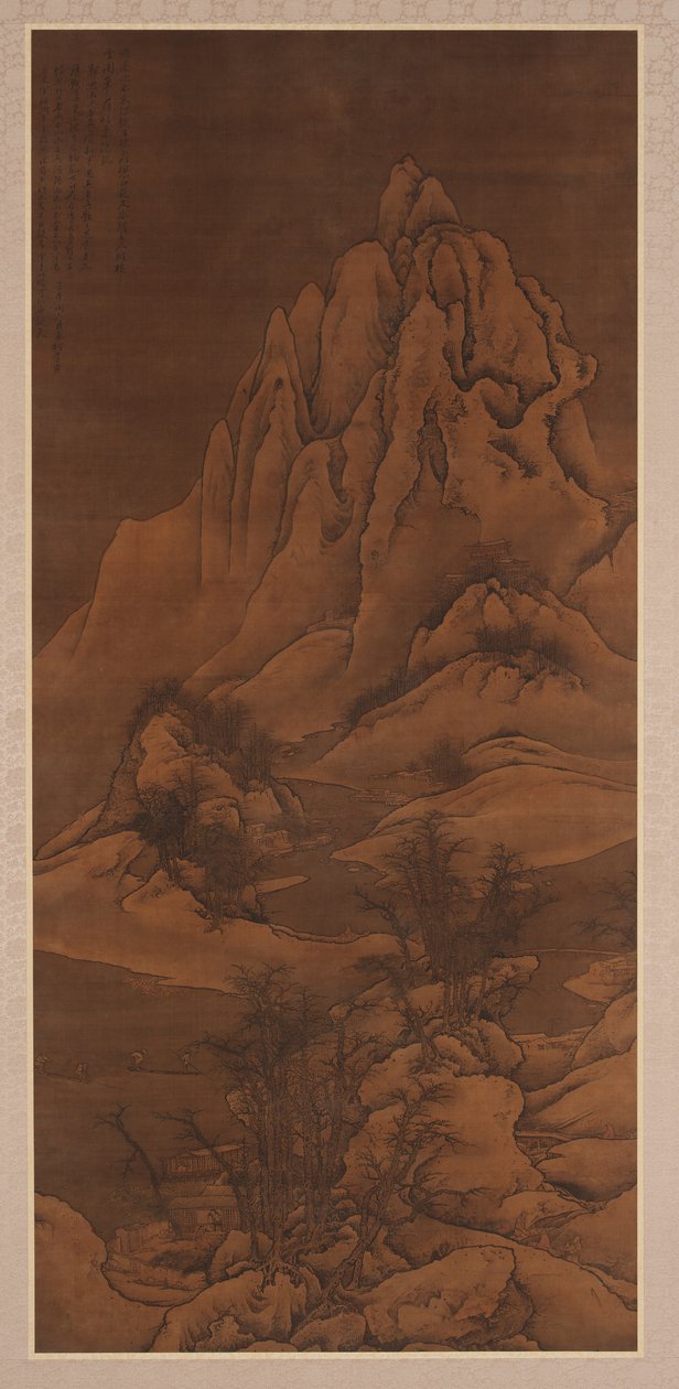 Lumimaisema Guo Xin jälkeen, Qing-dynastia, 1702. tekijältä Li Yin