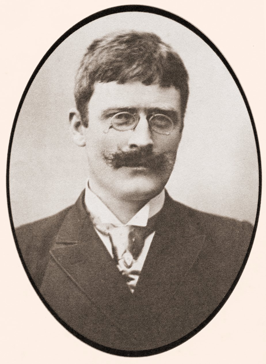 Knut Hamsun (litho) tekijältä Unbekannt Unbekannt