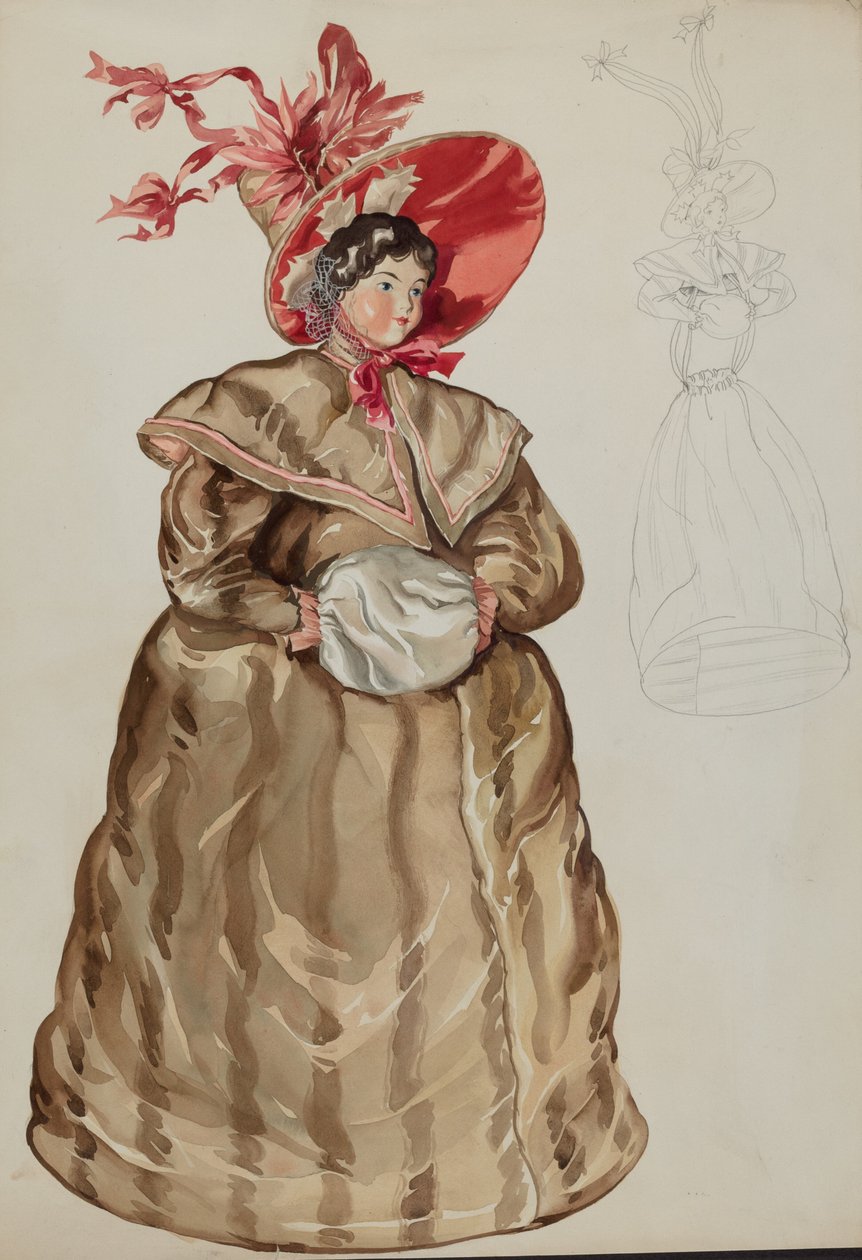 Nukke, c. 1936. tekijältä Lillian Causey