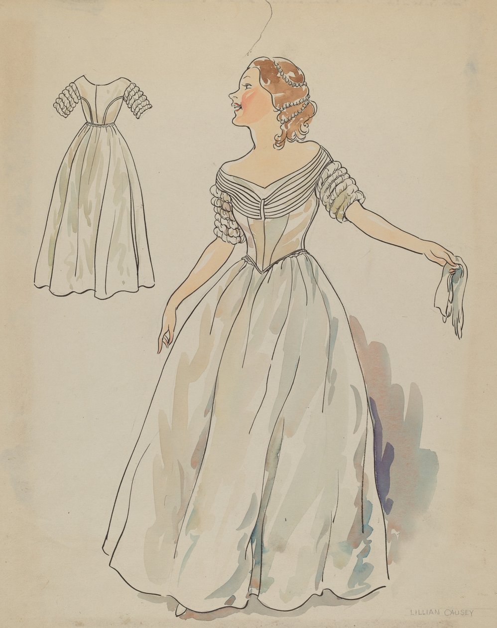 Mekko, c. 1936. tekijältä Lillian Causey