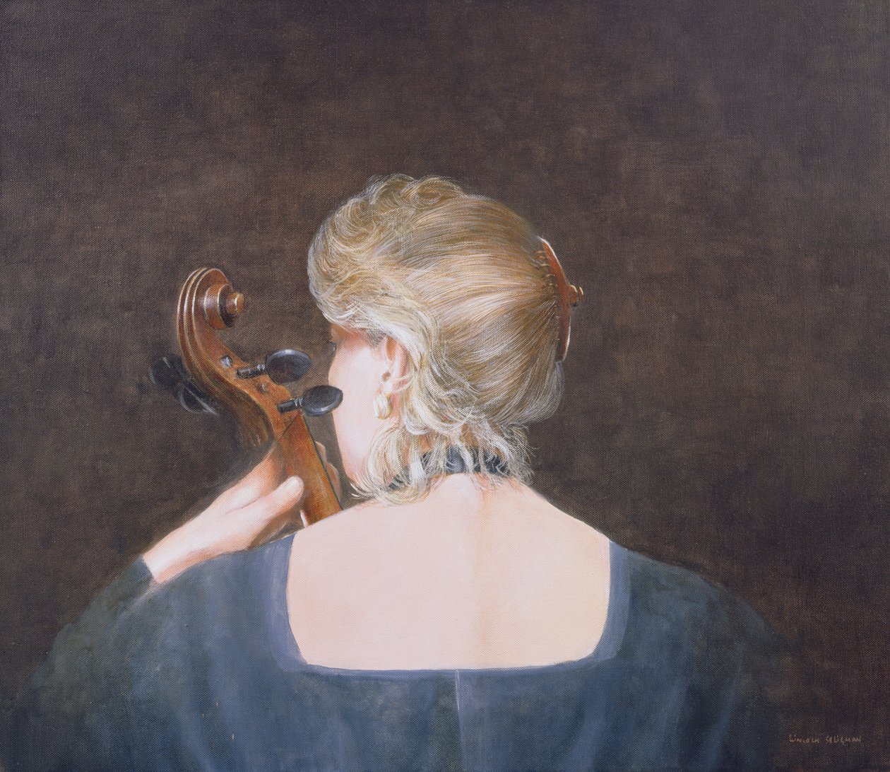 selloprofessori, 2005 (akryyli) tekijältä Lincoln Seligman