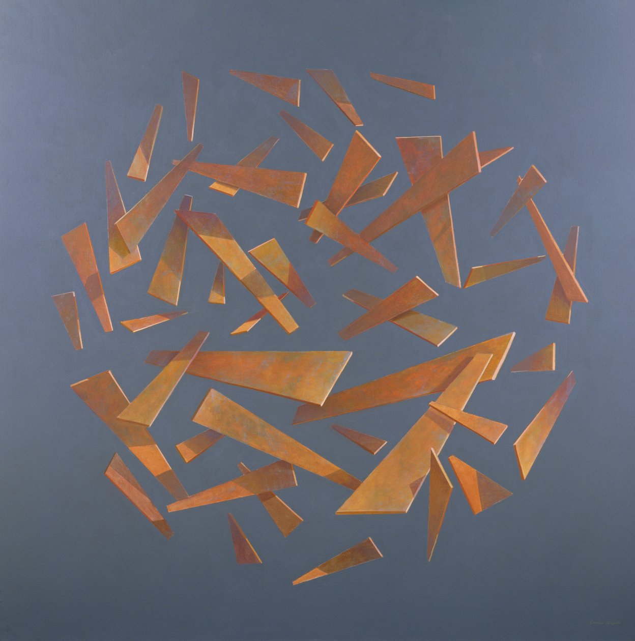 Deconstructed Sphere, 2005 (akryyli) tekijältä Lincoln Seligman